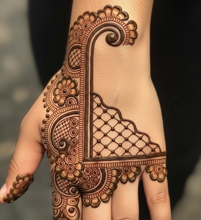l mehandi ki design