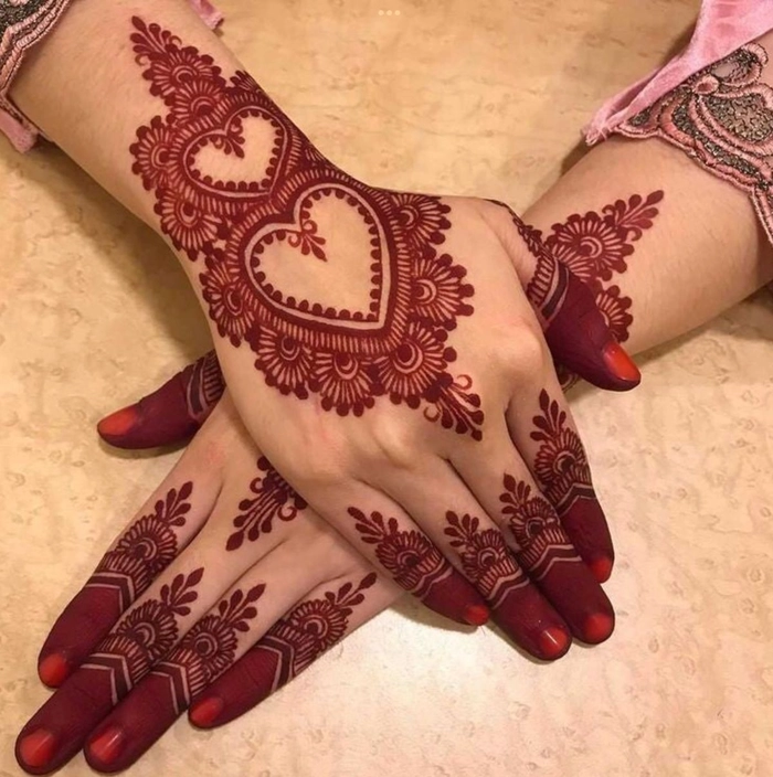 love mehndi design photo simple and beautiful