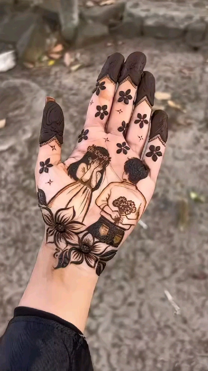 love mehndi design tattoo