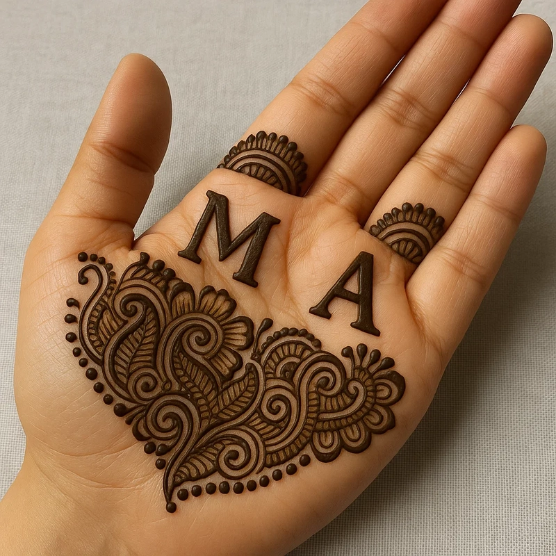 m a mehndi images