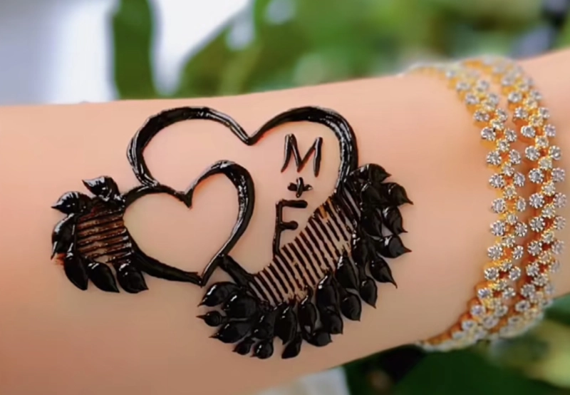 m f mehndi design