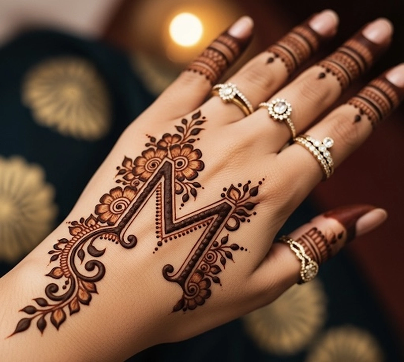m mehndi design new images