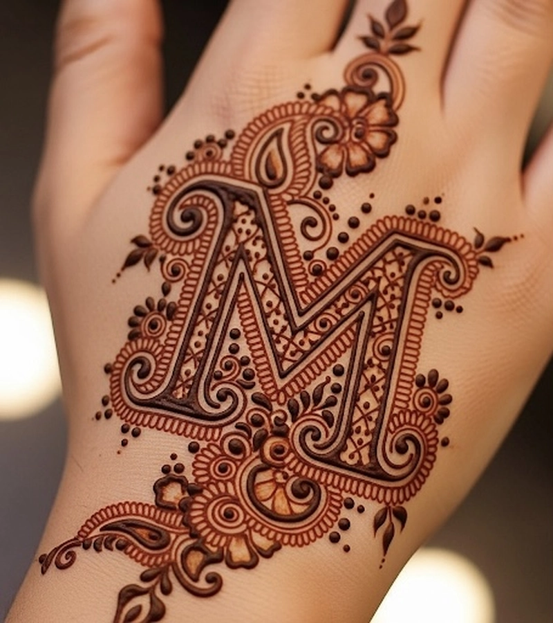 m mehndi design new