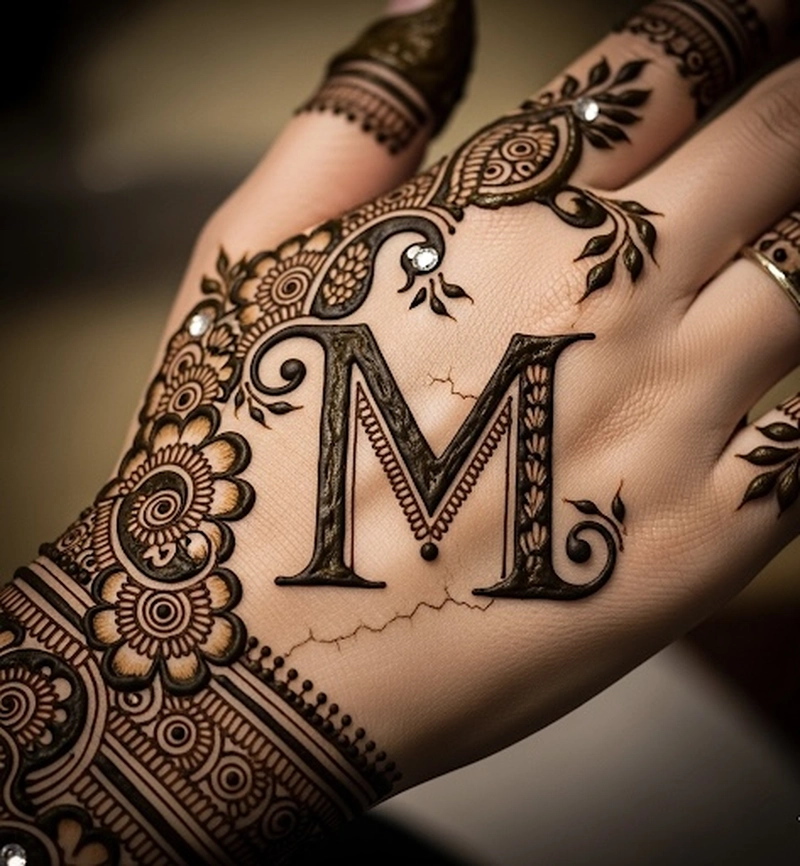 m mehndi design tattoo