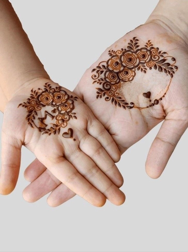 m name mehndi design tattoo