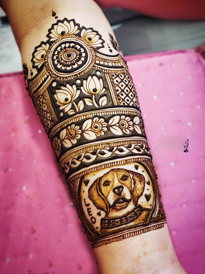 mehandi dogs