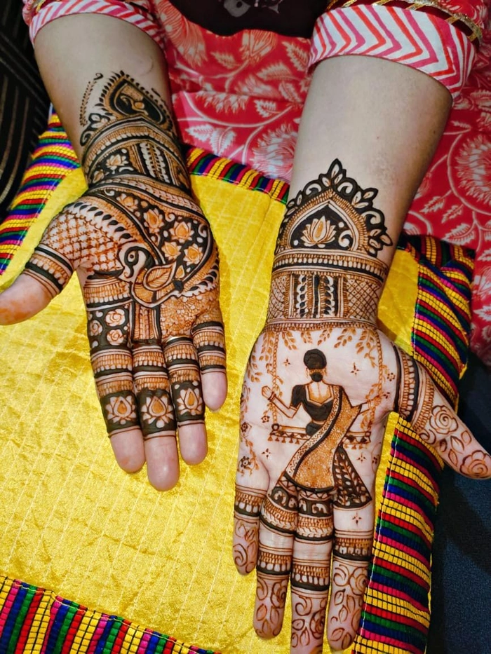 mehendi design groom