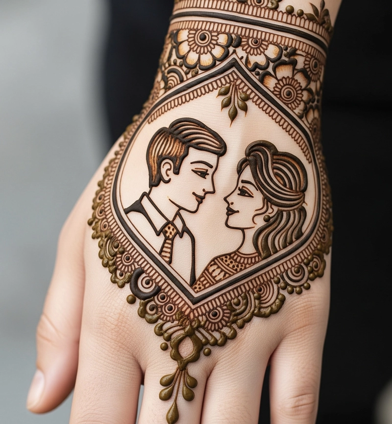 mehendi wale haath couple