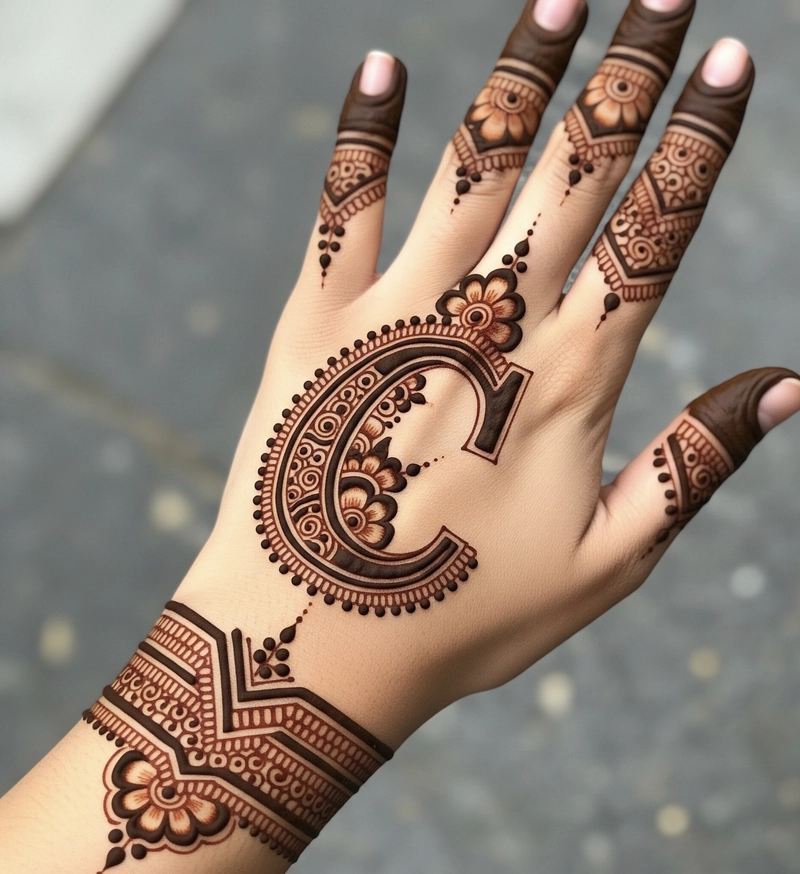 mehndi design c