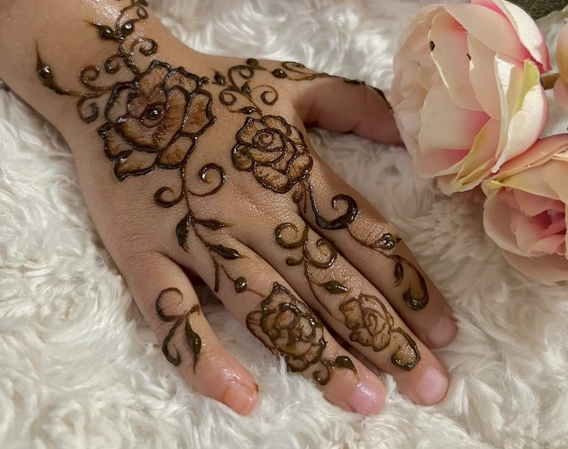 mehndi design for kids easy and simple