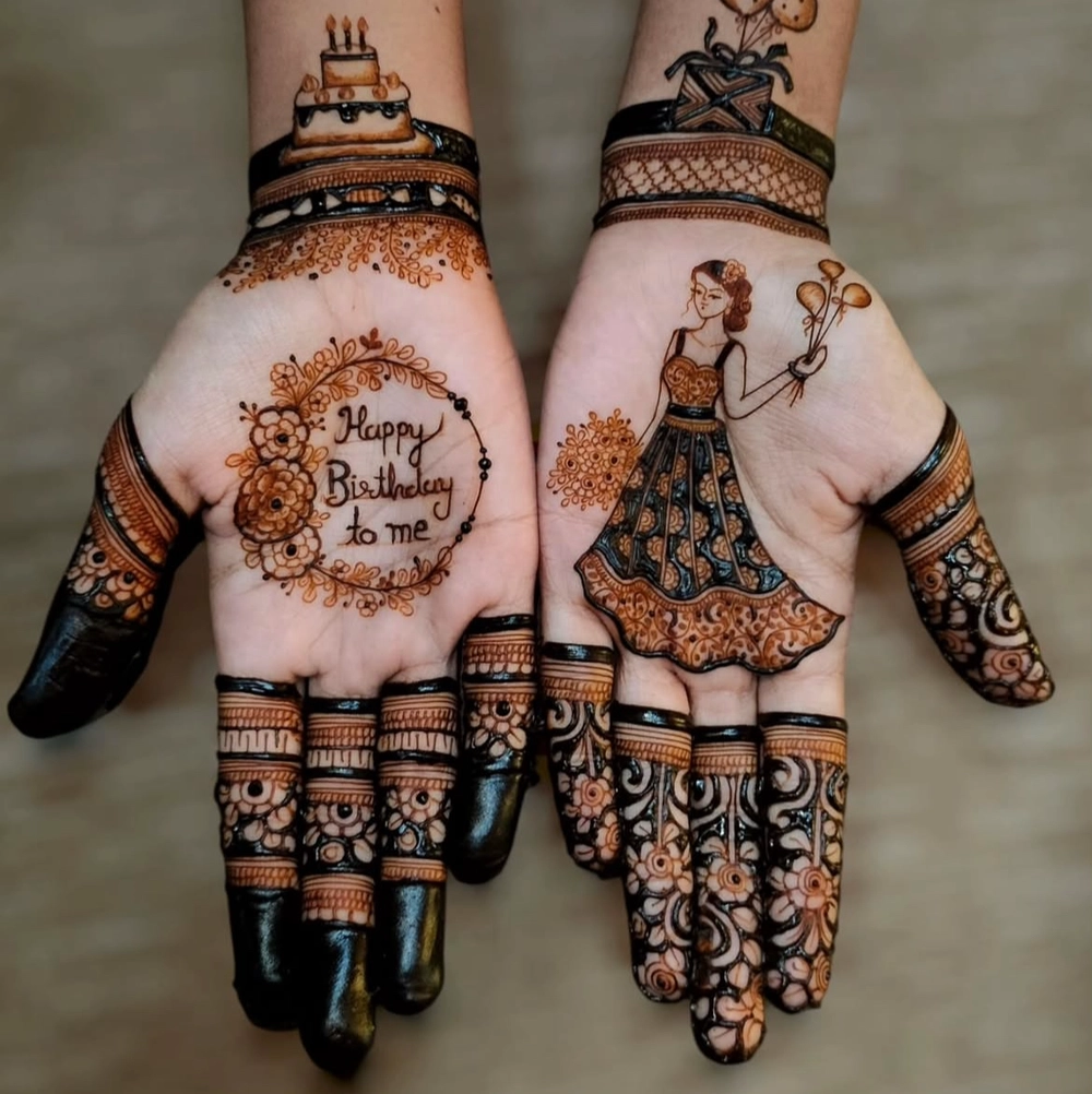mehndi design for raksha bandhan