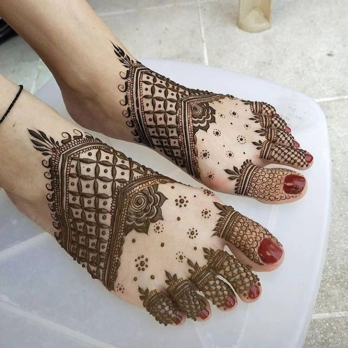 mehndi design pair ka full hand
