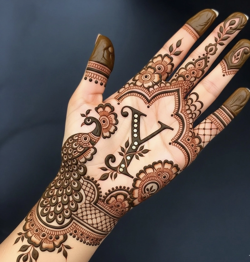 mehndi design simple y