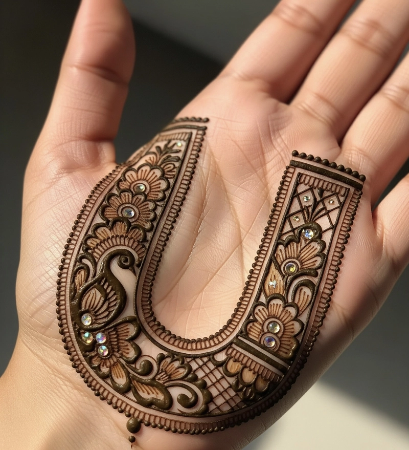 mehndi design u