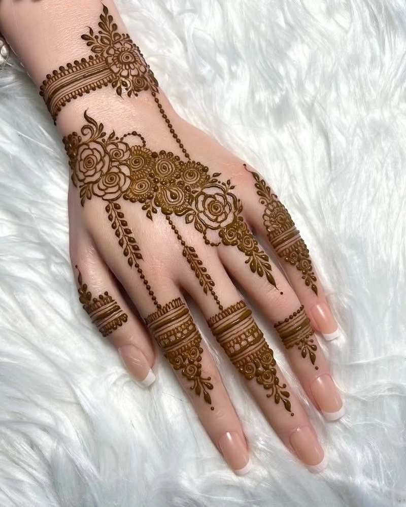 mehndi indian designs for hands