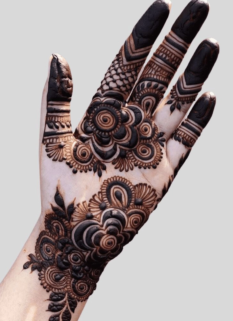 mehndi khafif designs