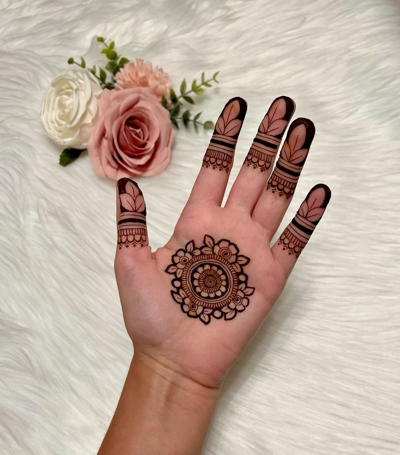 mehndi pakistani design
