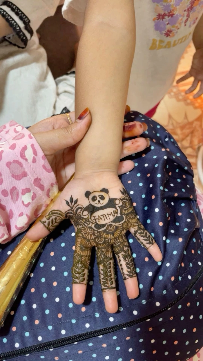 mehndi panda