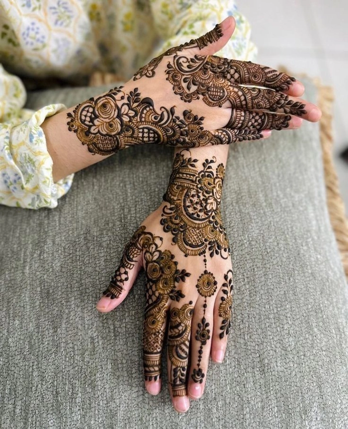 mehndi western design
