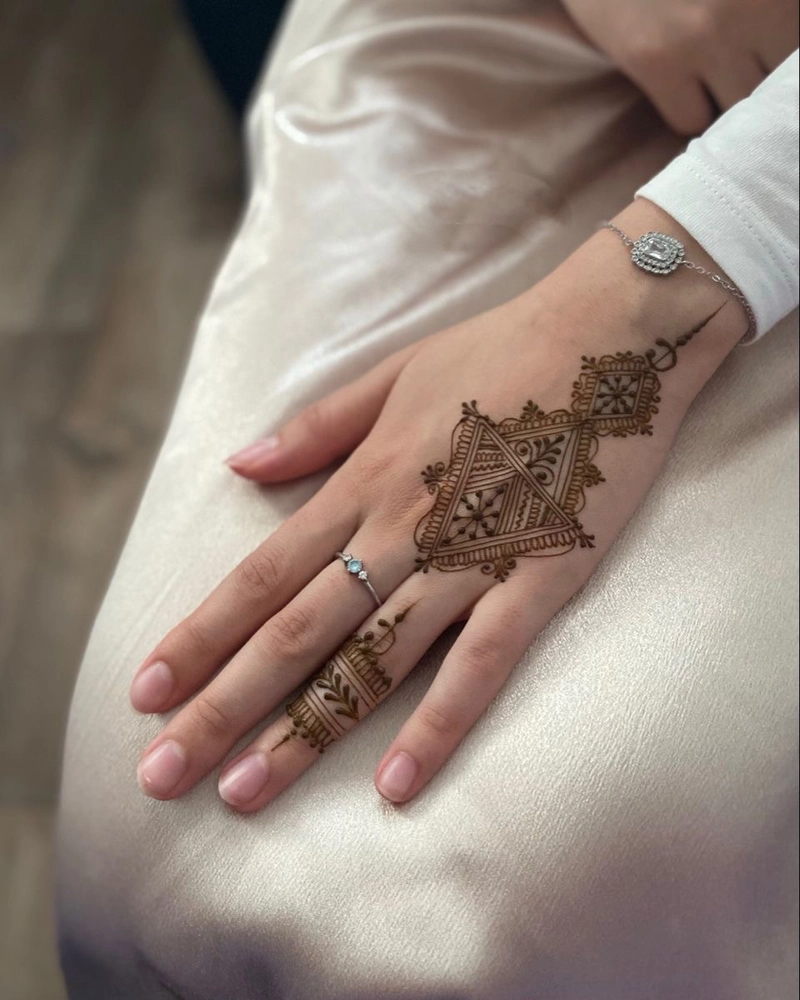 moroccan mehndi design for hands