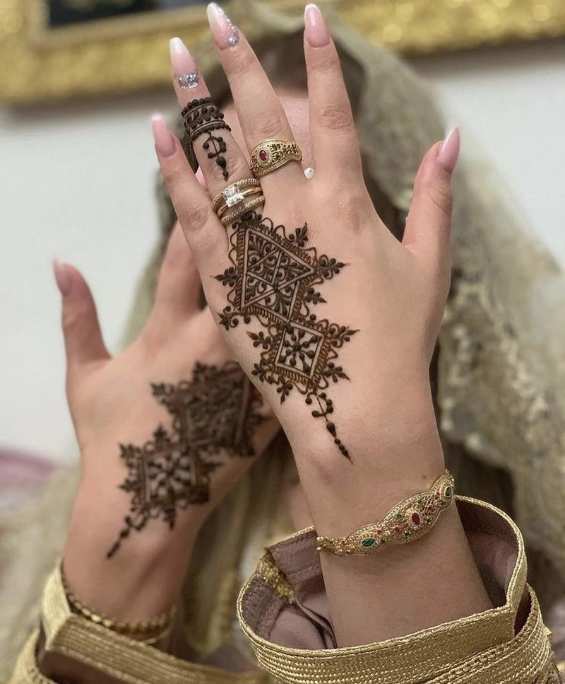 moroccan stylist mehndi design