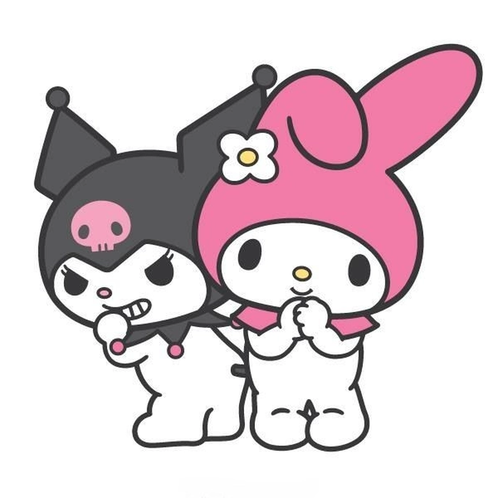 my melody and kuromi pfp