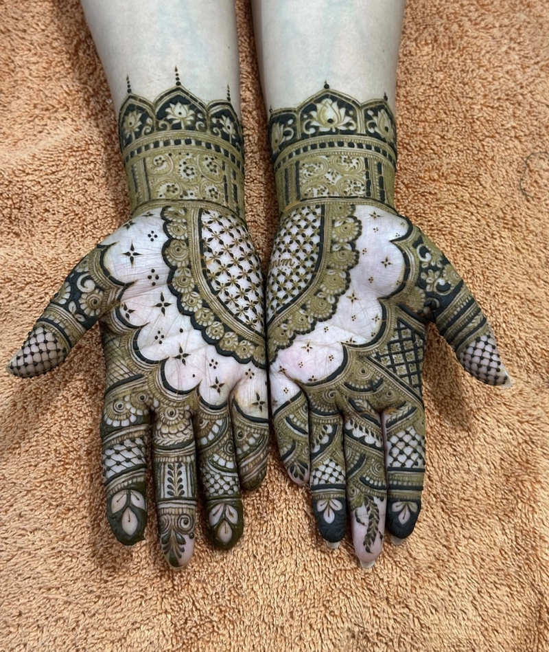 pakistani mehndi design simple