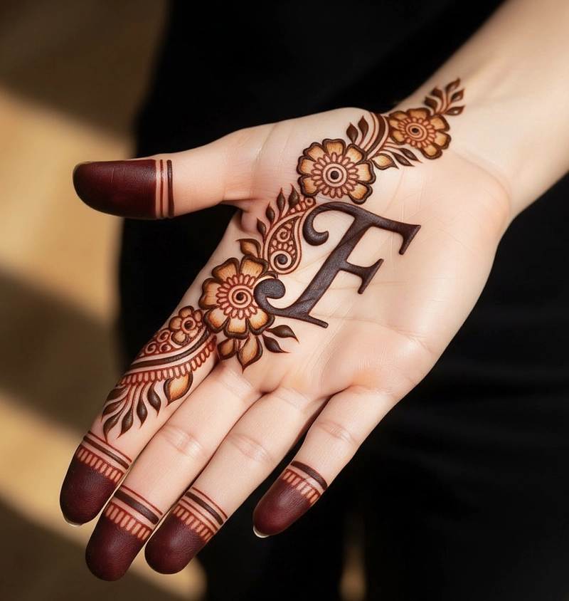 pic f mehndi tattoo