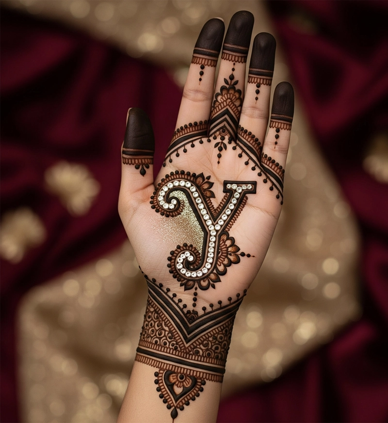 pic y henna design