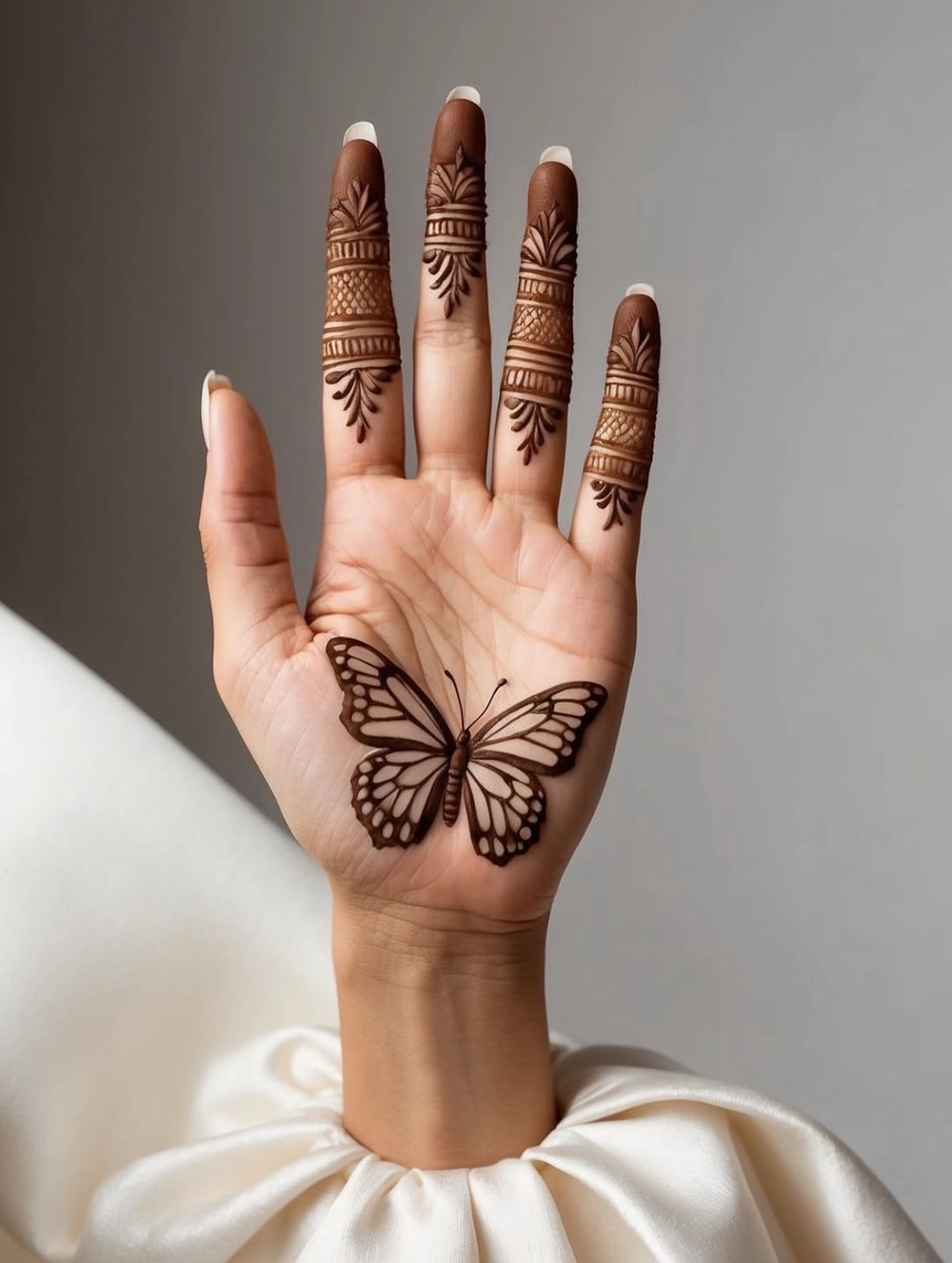 raksha bandhan simple mehndi design photo