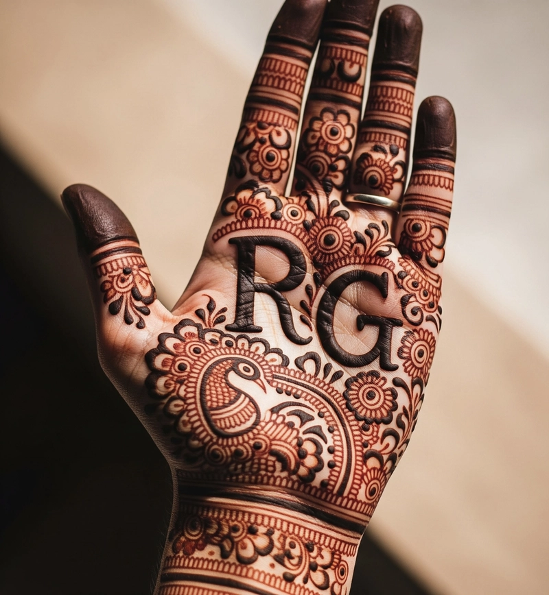 rg mehndi design