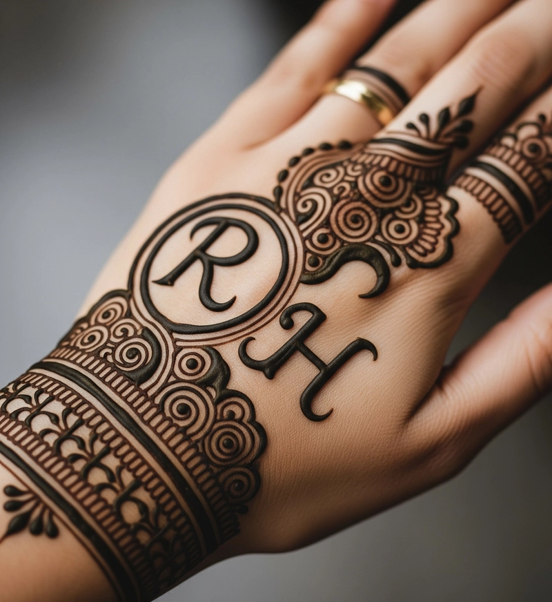 rh mehndi design
