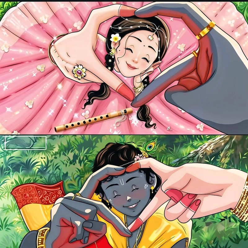 romantic love dp for instagram cartoon