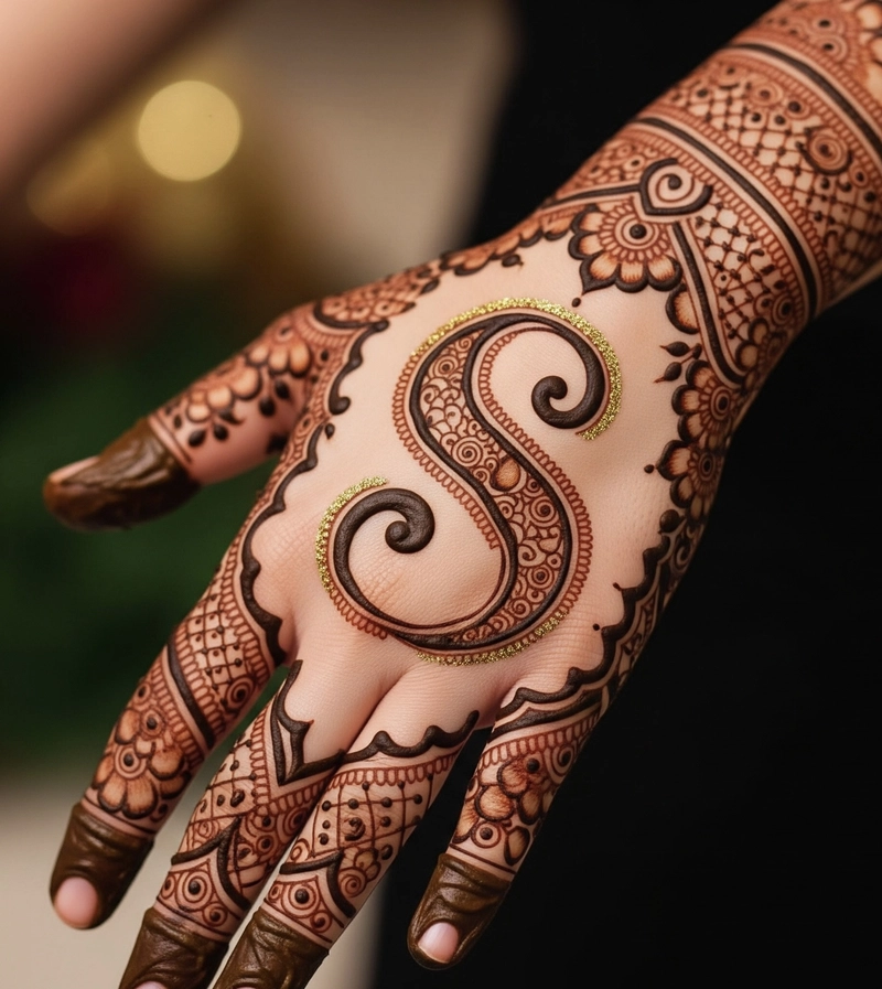 s mehndi design tattoo