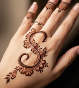 s mehndi designs simple