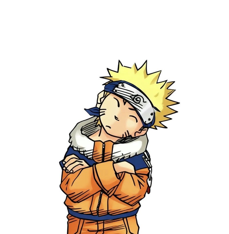 shinobi profile picture featuring naruto in heroic stance