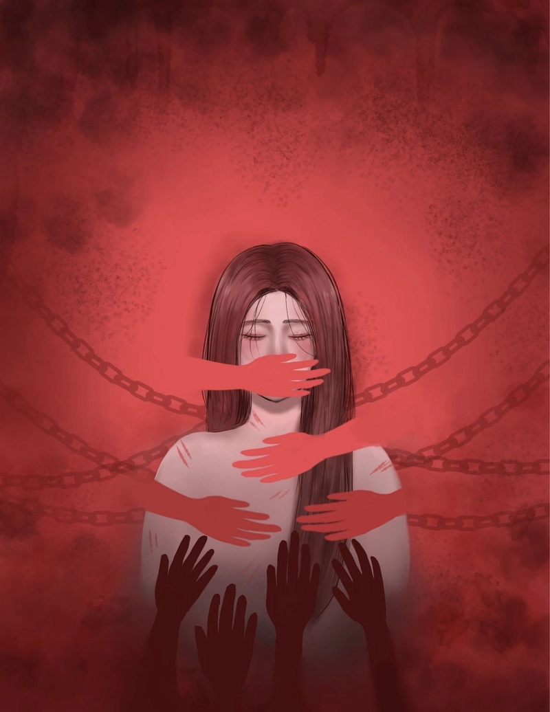 silent girl dp