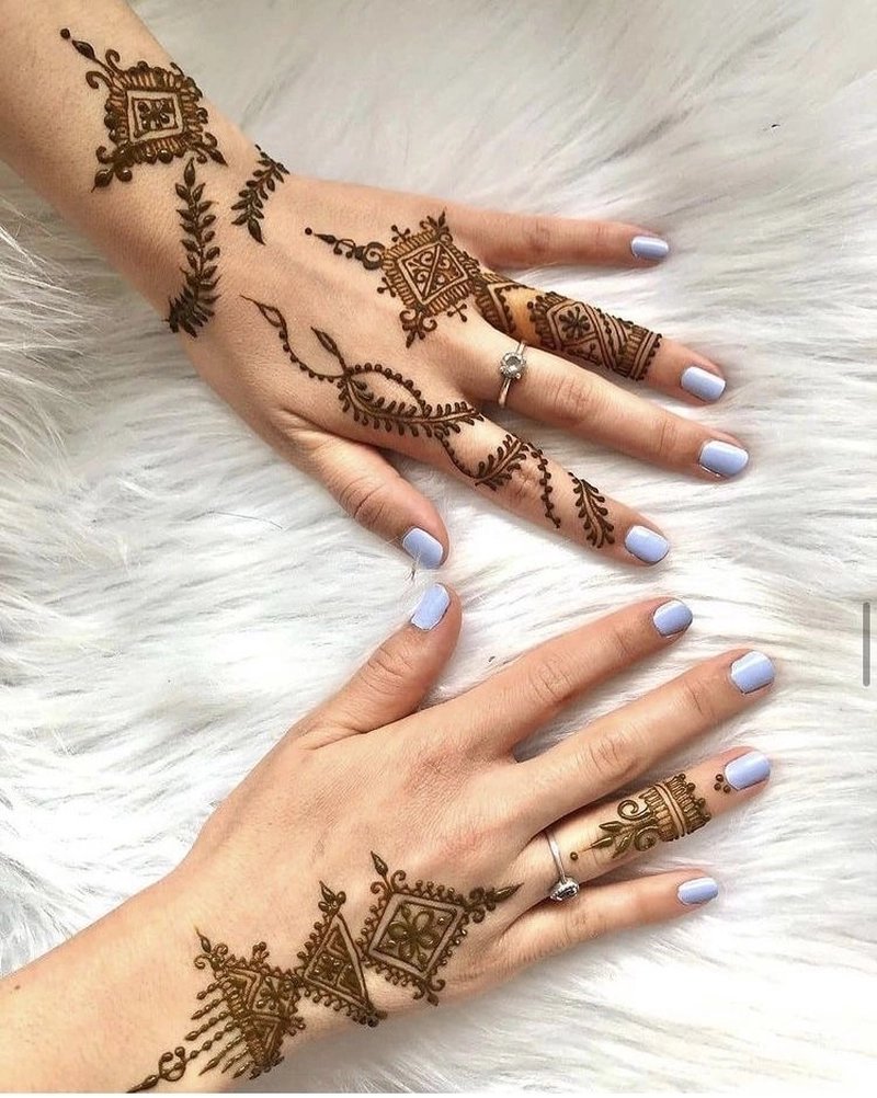 simple moroccan mehndi designs