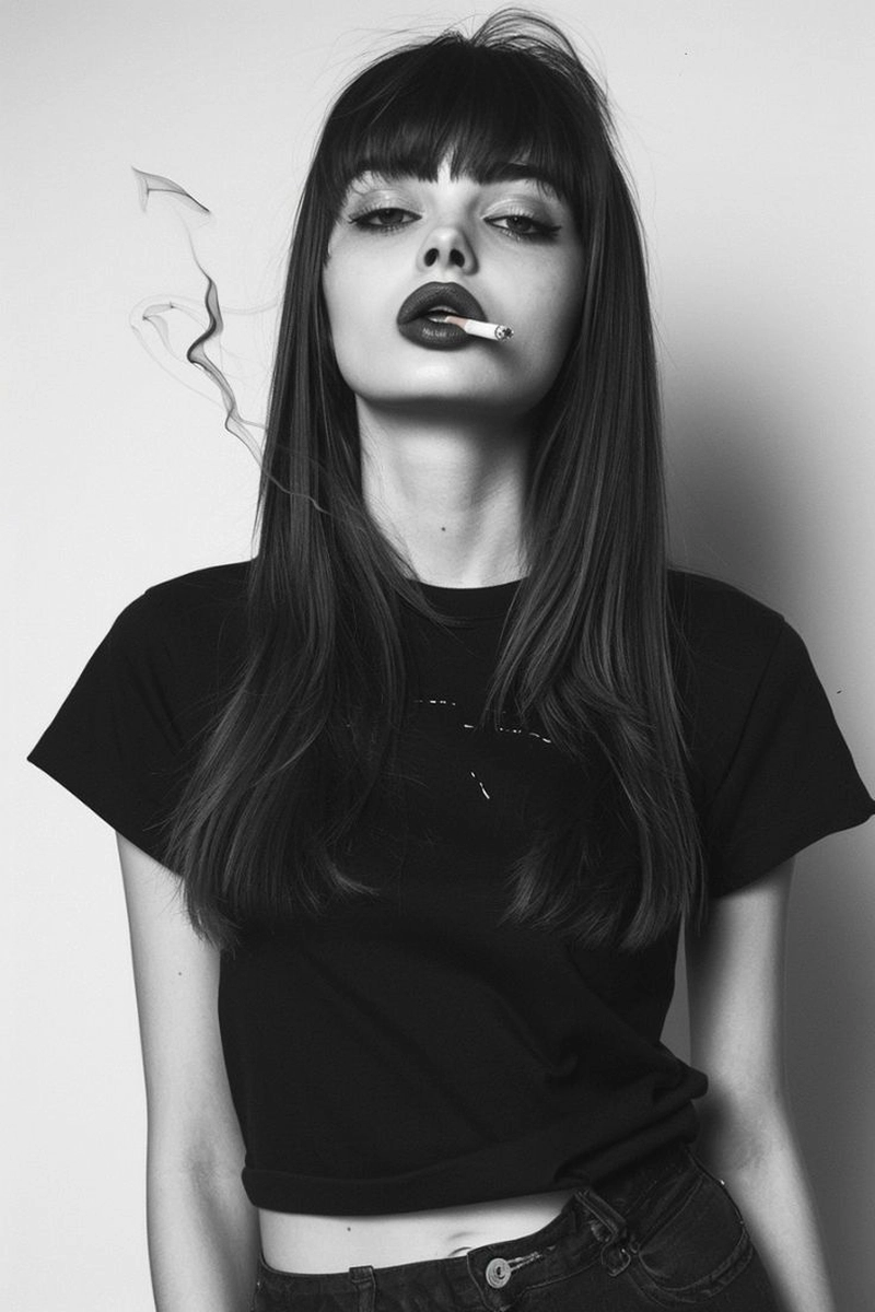 smoking dp photo