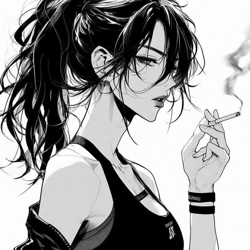 smoking dp sad