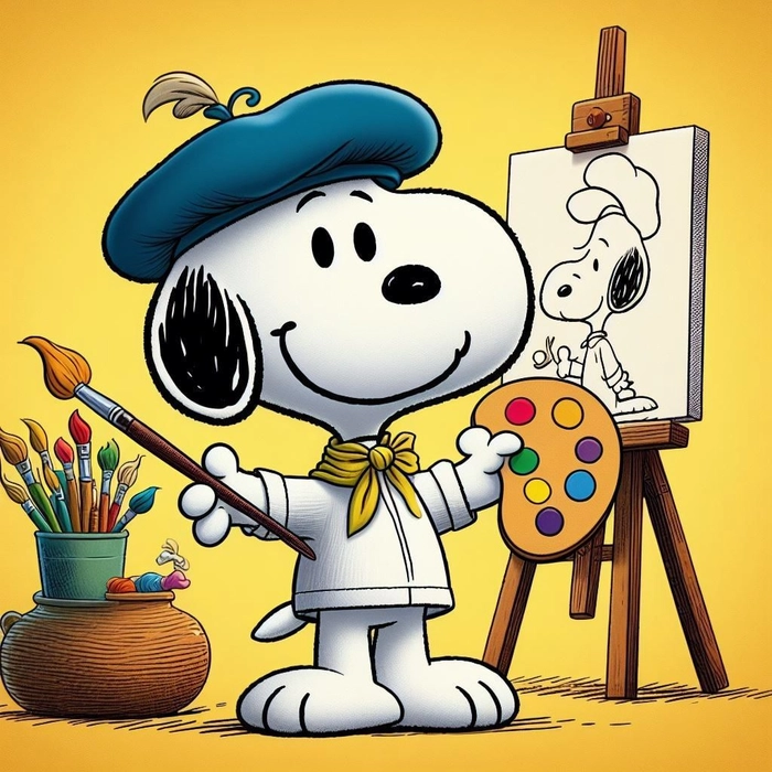 snoopy artist pfp