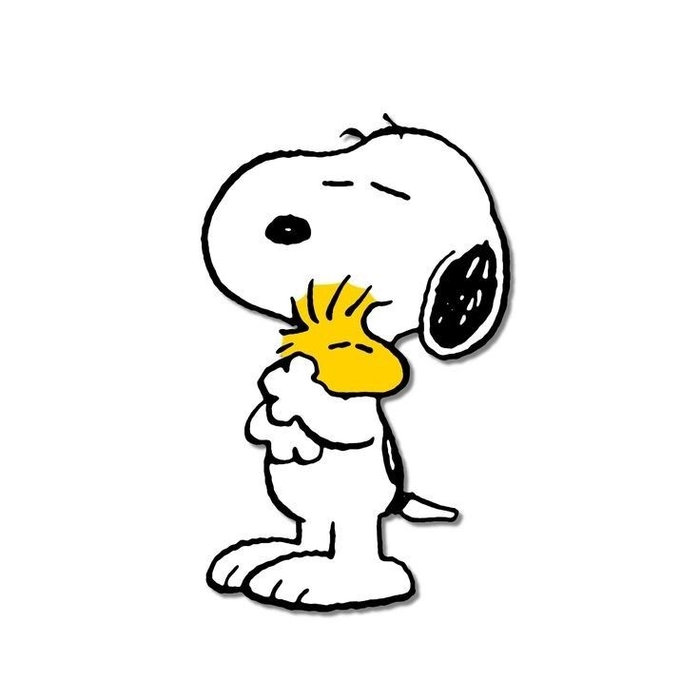 snoopy hug pfp