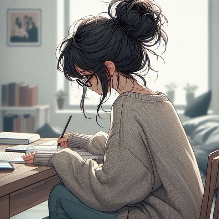 stylish study dp