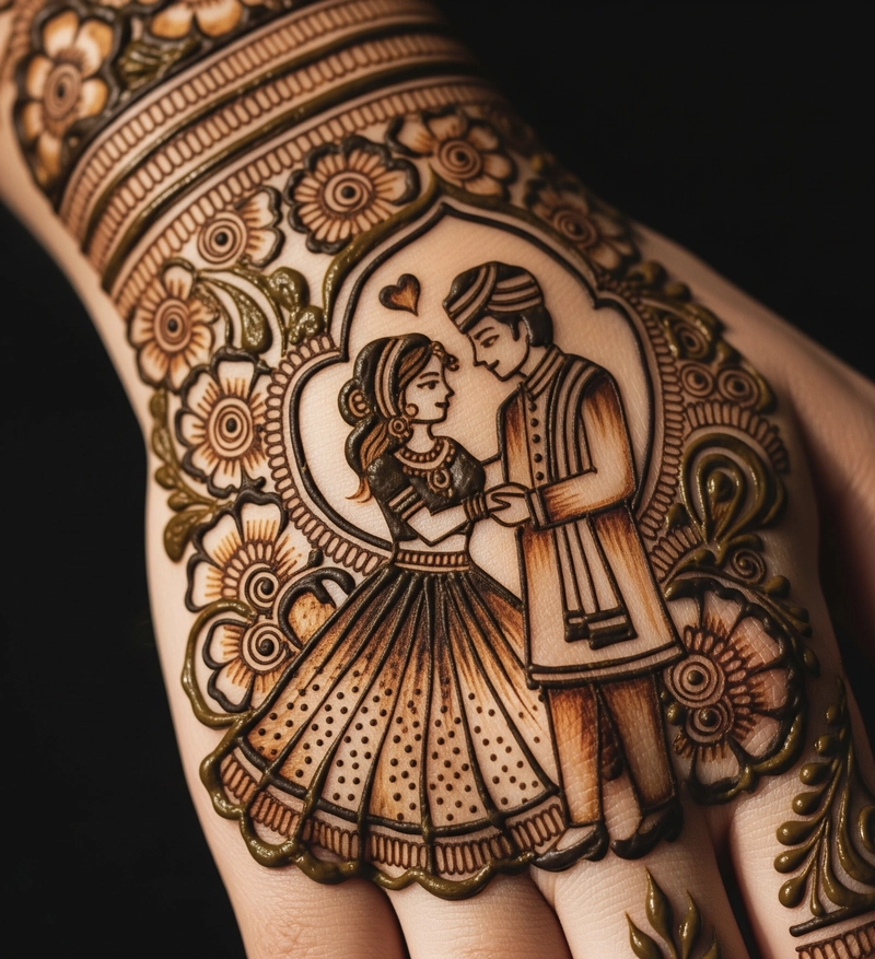 types of indian mehndi designs
