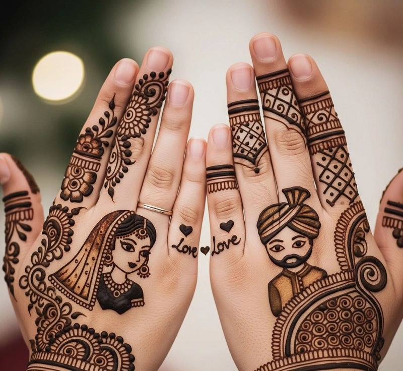 types of mehndi design