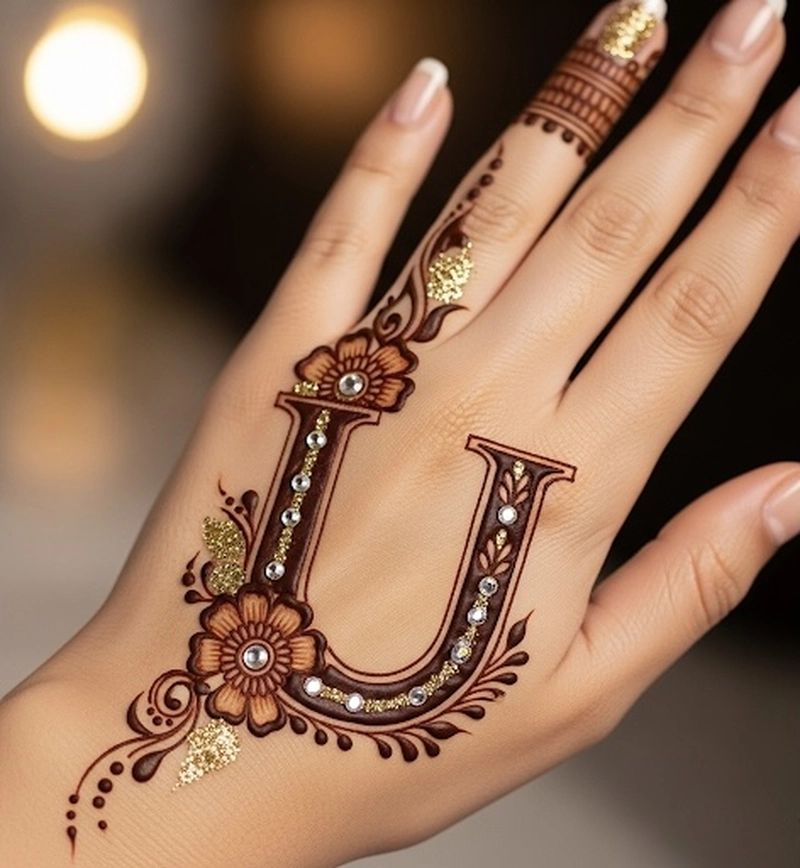 u name mehndi photo