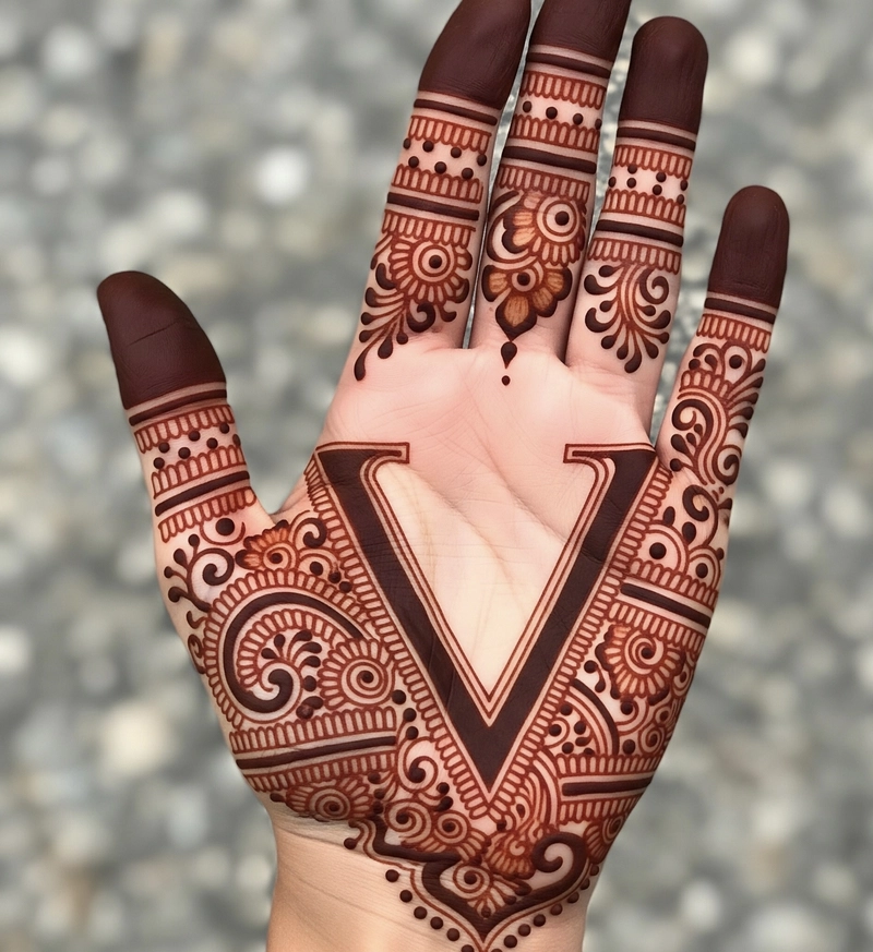 v mehndi designs