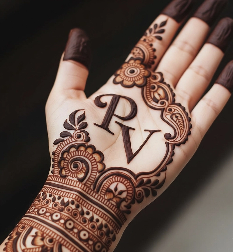 vp mehndi design