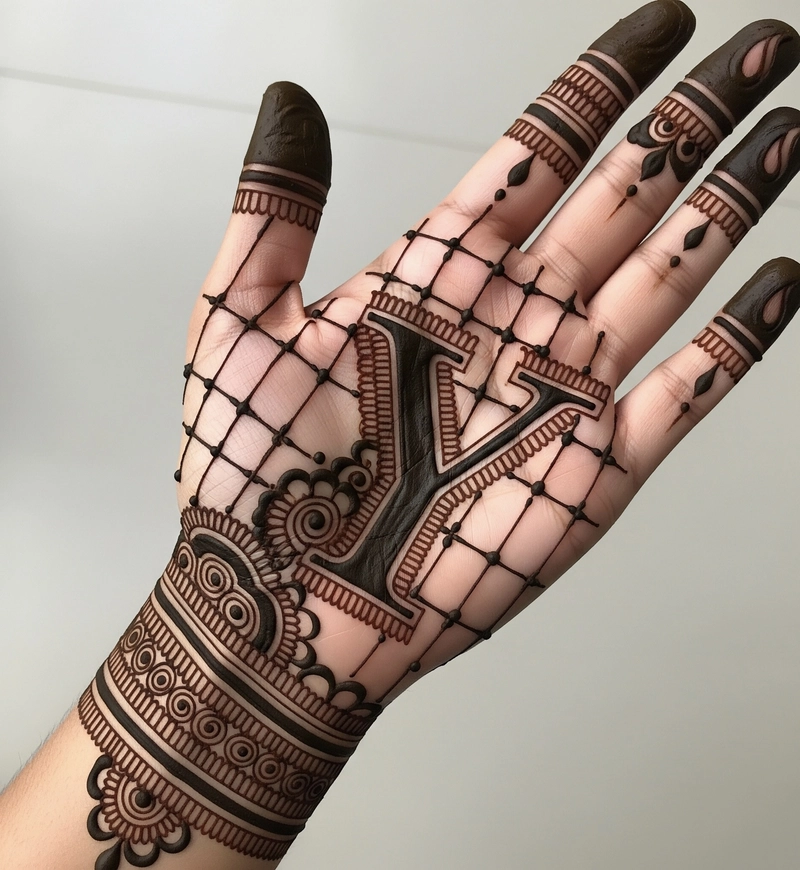 y henna design photo