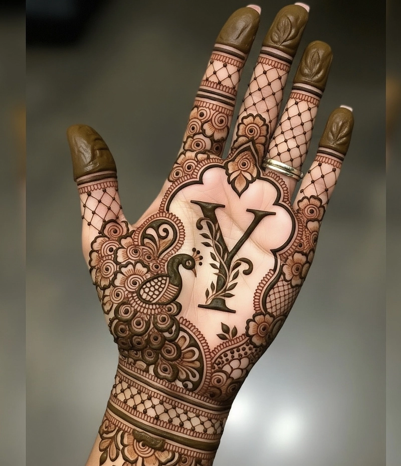 y mehndi design simple and beautiful